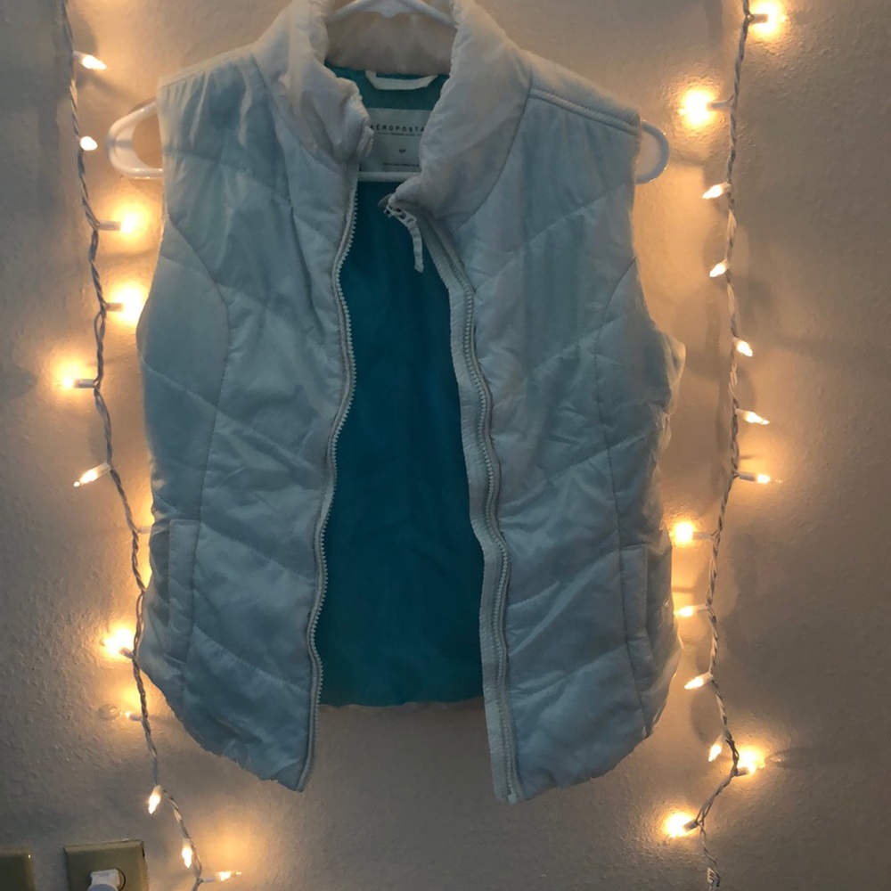 Aeropostale White Vest